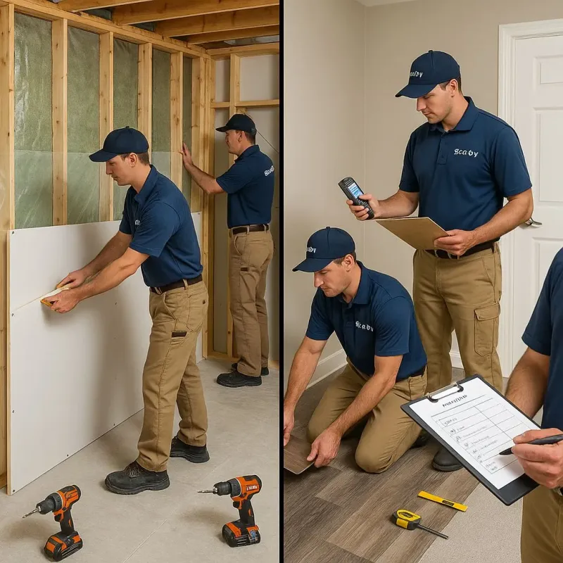 Repairs and Reconstruction process in Oglethorpe, GA